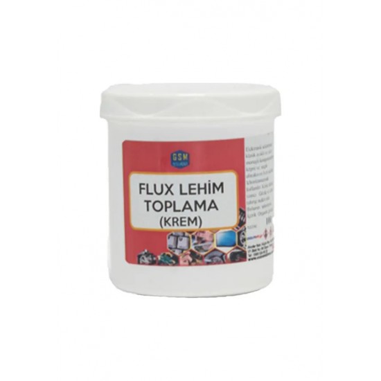 Flux Lehim Toplama (Krem) 100 Ml