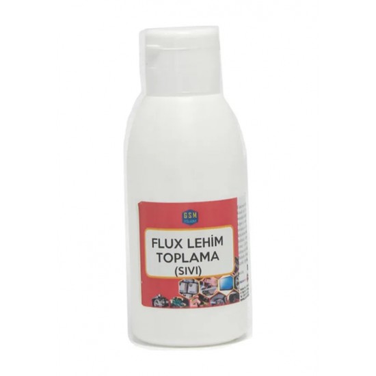 Flux Lehim Toplama (Sıvı) 100 Ml